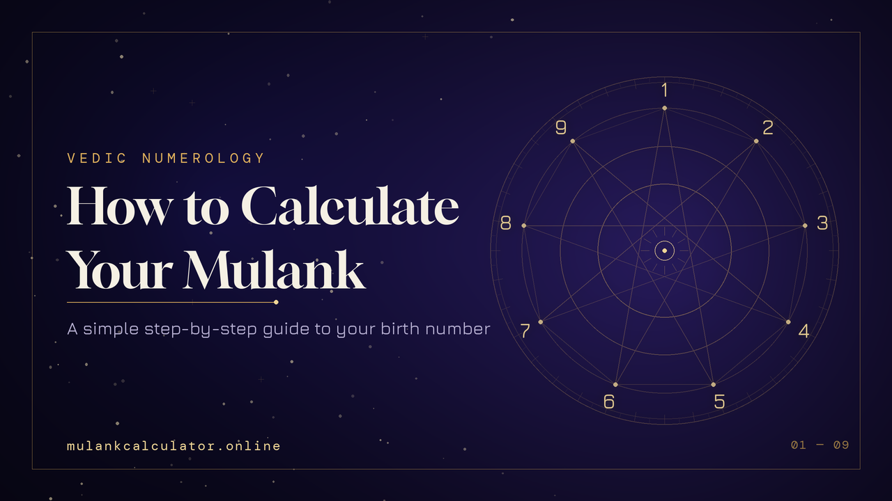 How to Calculate Mulank by Date of Birth